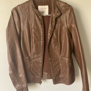 Sonoma Faux Leather Jacket